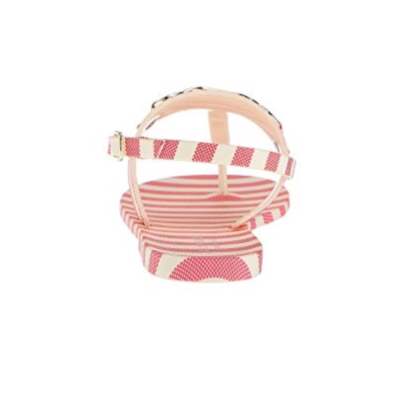 NWT Kate Spade red and white rubber sandals - Picture 3 of 6